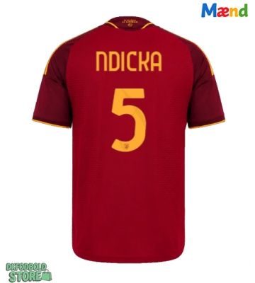 AS Roma Evan Ndicka #5 Replika Hjemmebanetrøje 2026-27 Kortærmet